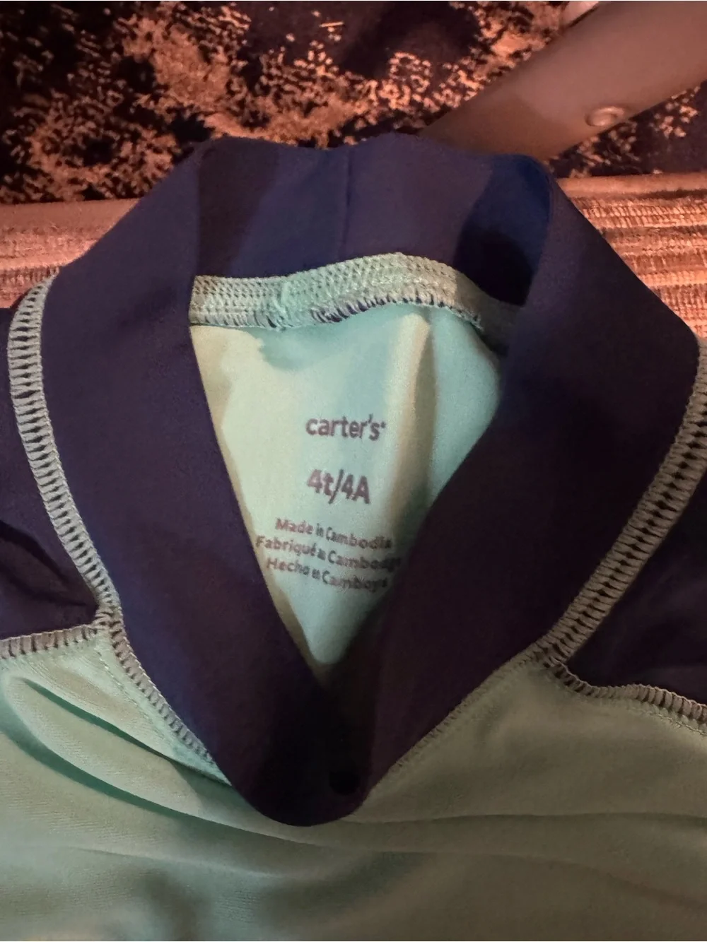 Lot of 2 Carter's Surf Rash guard toddler size 4T